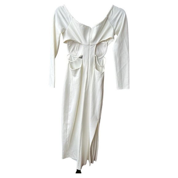 NWOT h:ours Zola Dress in Ivory - Picture 2 of 9